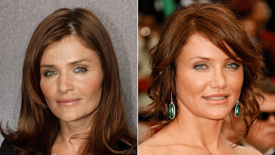 Cameron Diaz og Helena Christensen