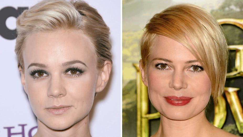 Michelle Williams og Carey Mulligan