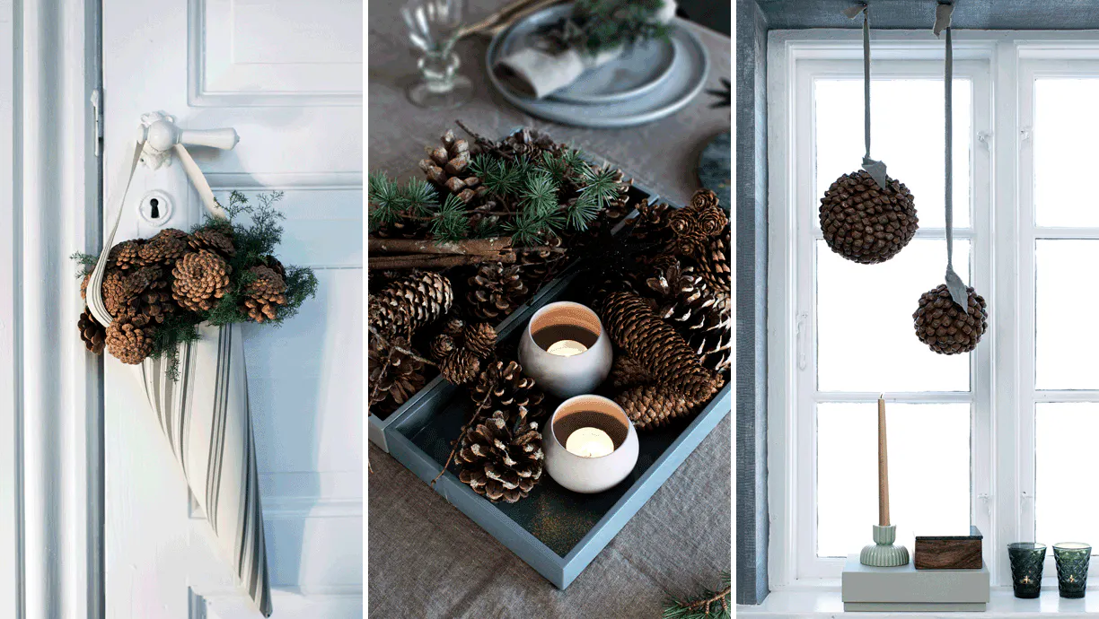 DIY: Pynt op med gran og kogler | femina.dk