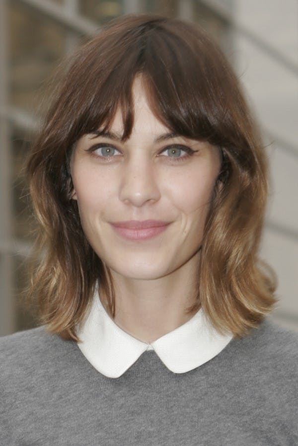 Gardin-pandehår til Alexa Chung