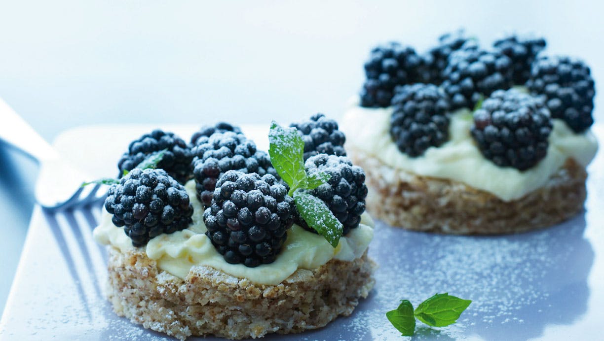 Brombærhapsere, ja, eller brombærkager, som de faktisk hedder.