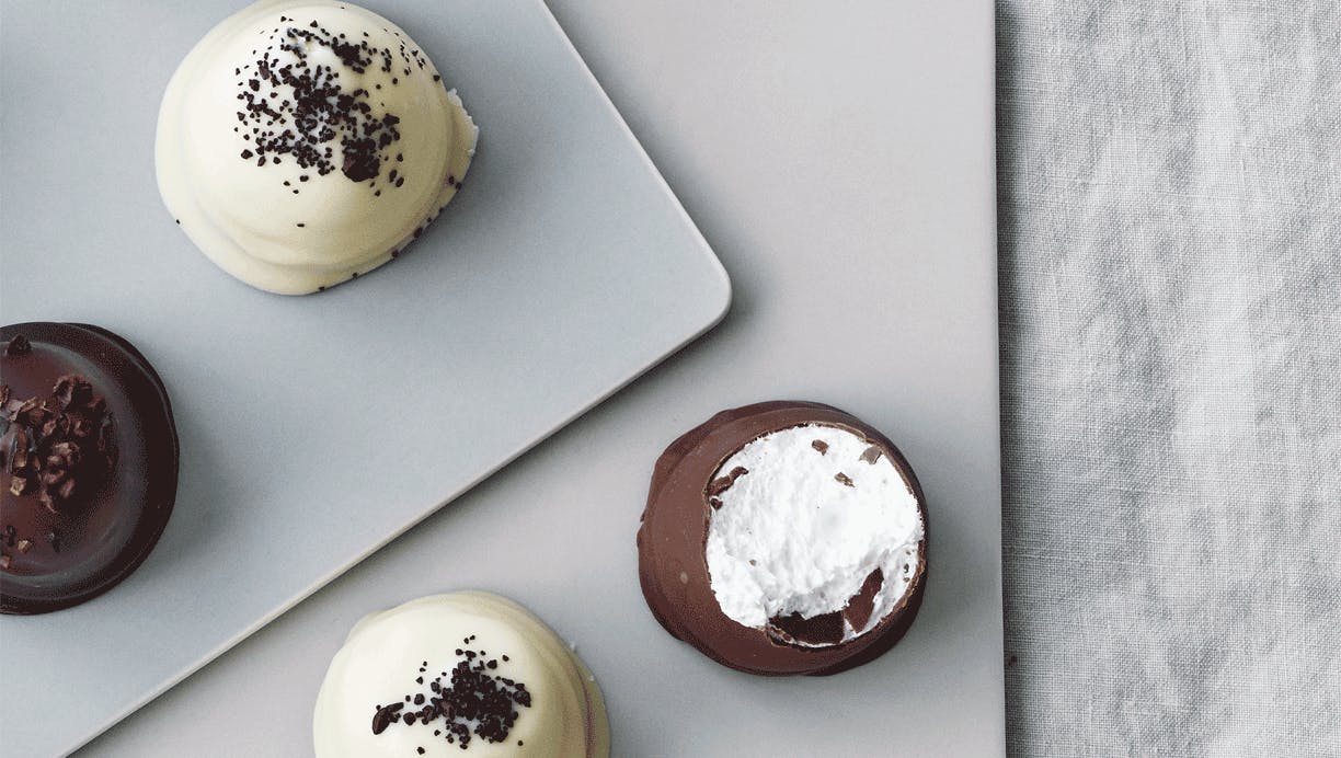 Hjemmelavede flødeboller