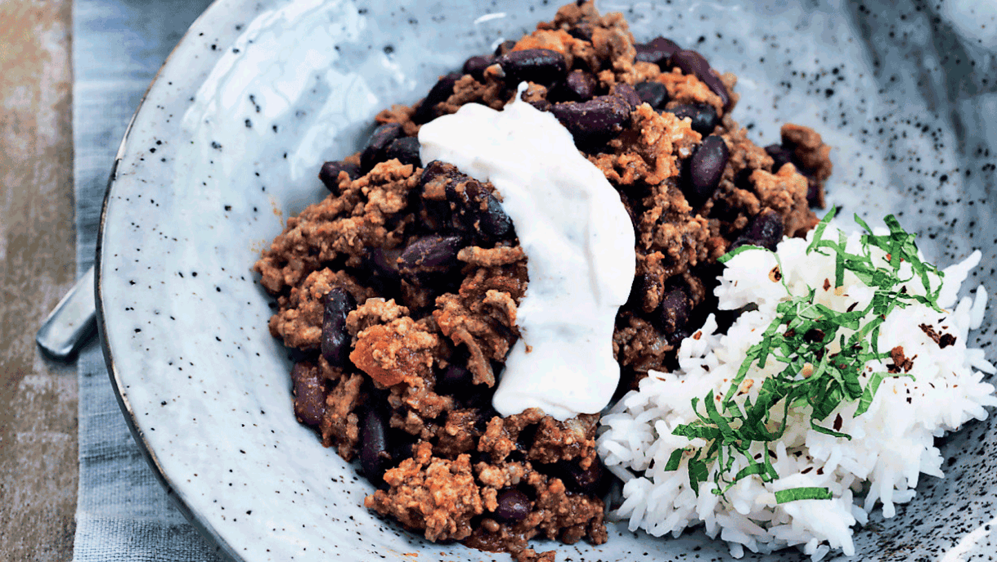 Nem og lækker chili con carne