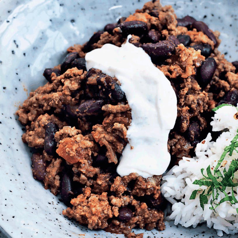Nem og lækker chili con carne