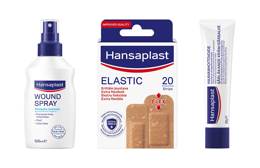 Hansaplast produkter til sår