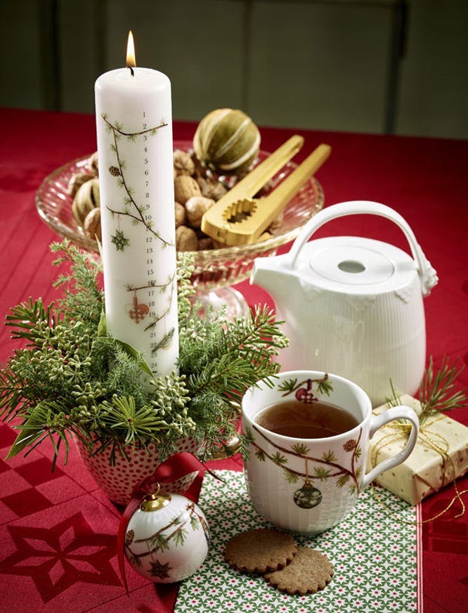 Juledekoration til hele december.