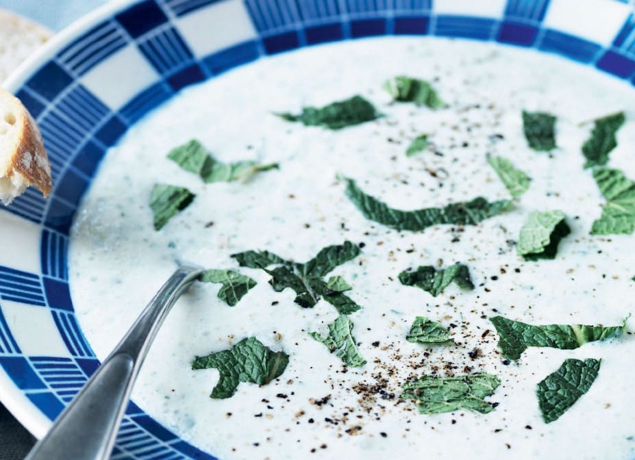 Kold agurkesuppe opskrift