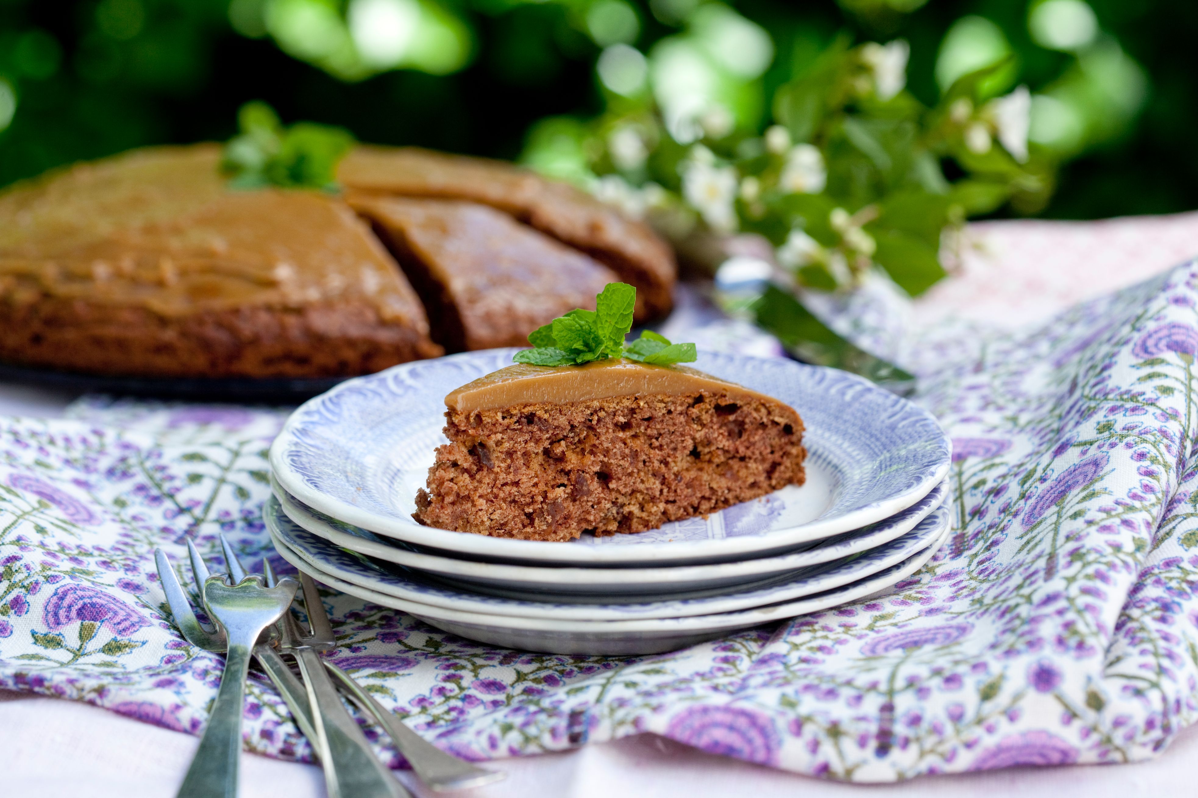 Krydderkage med kaffecreme