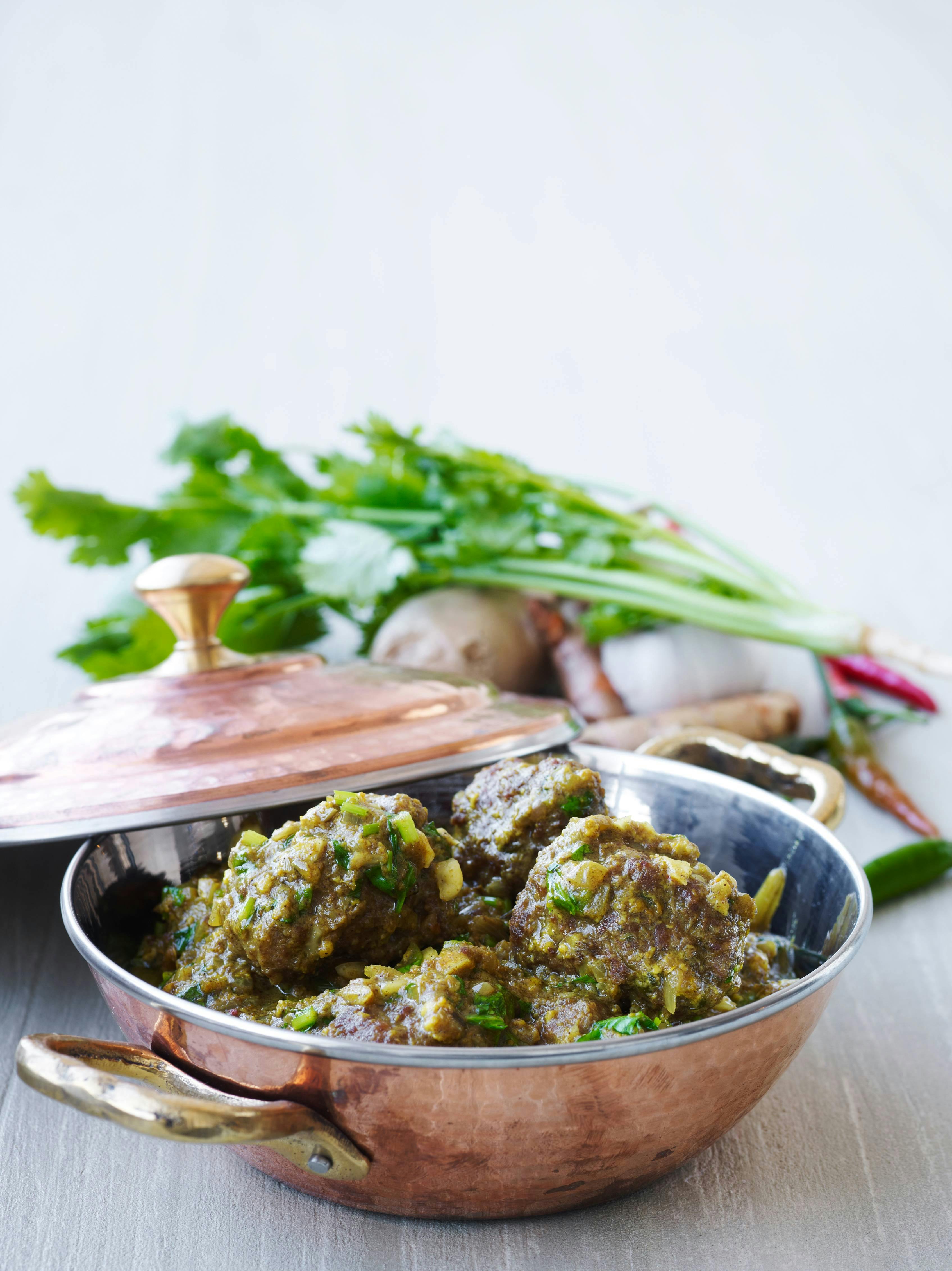 Koftha curry (luksus boller i karry på indisk)