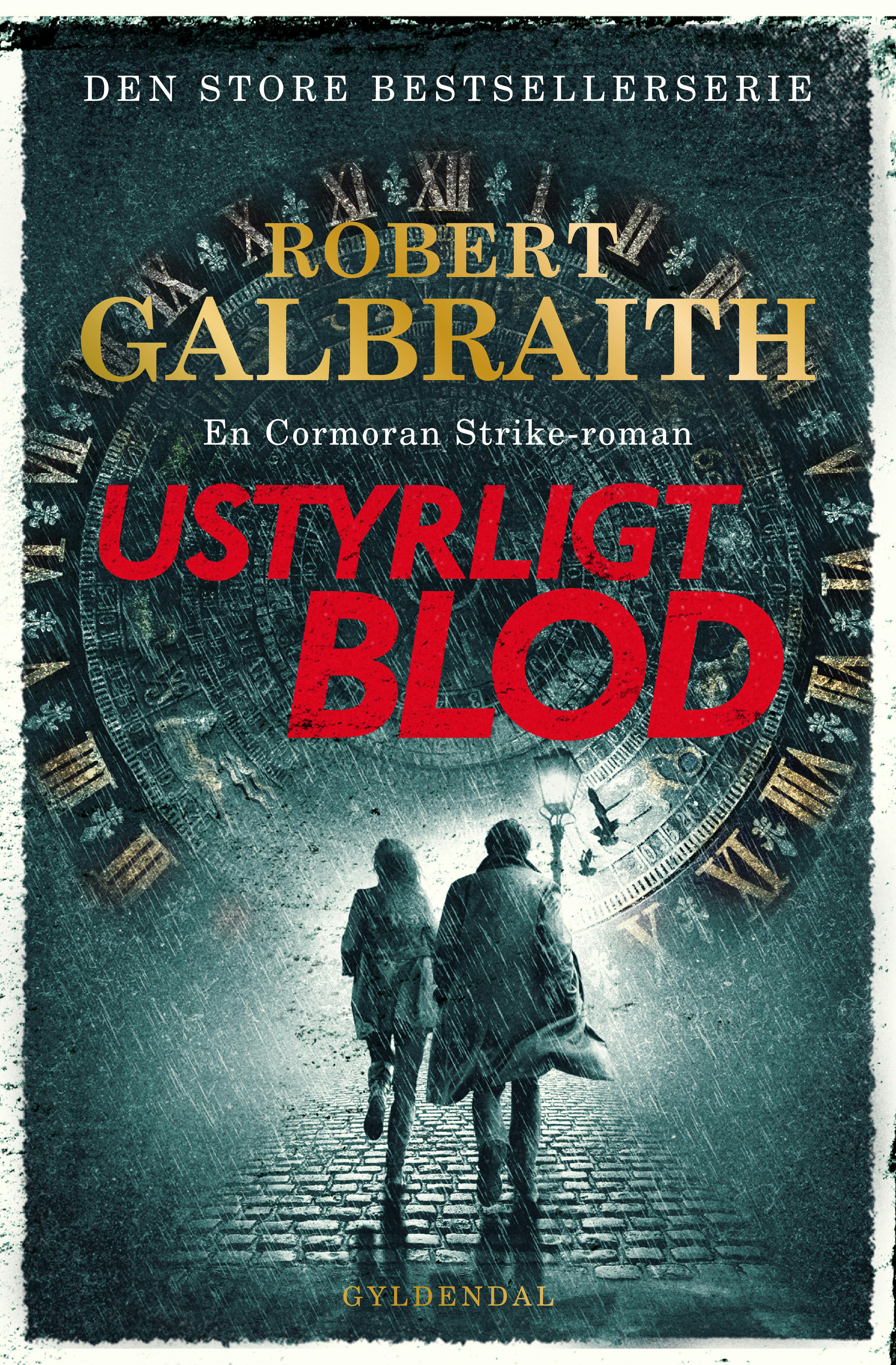 Ustyrligt Blod er den femte bog i Robert Galbraiths - alias J.K. Rowlings - formidable krimiserie om detektiven Cormoran Strike