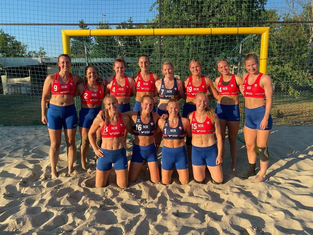 Norges strandhåndboldkvinder