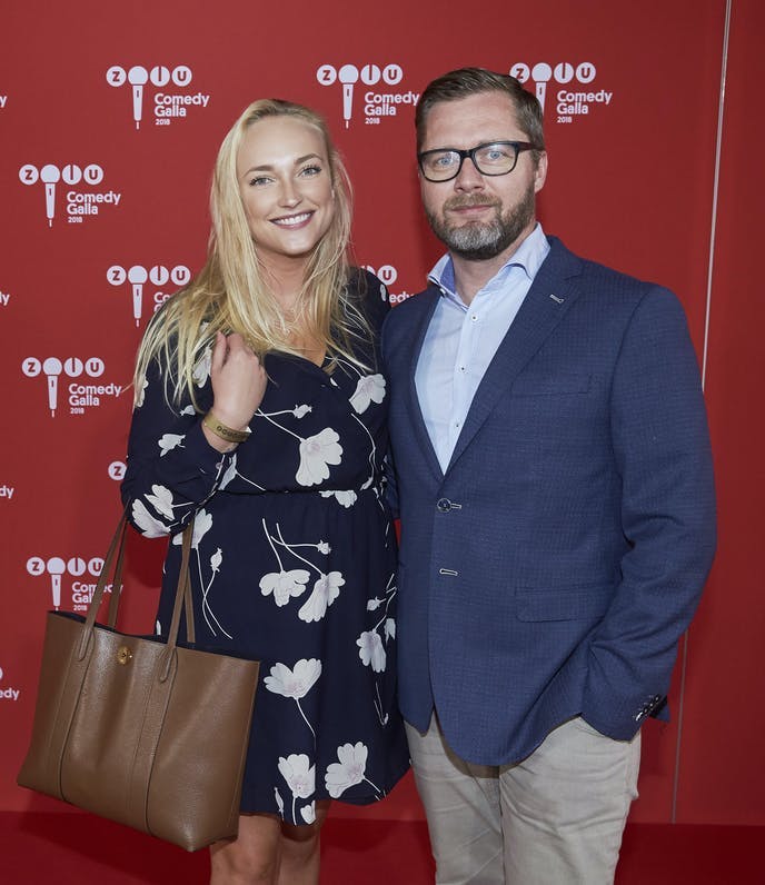 Line Hoffmeyer og Lasse Rimmer