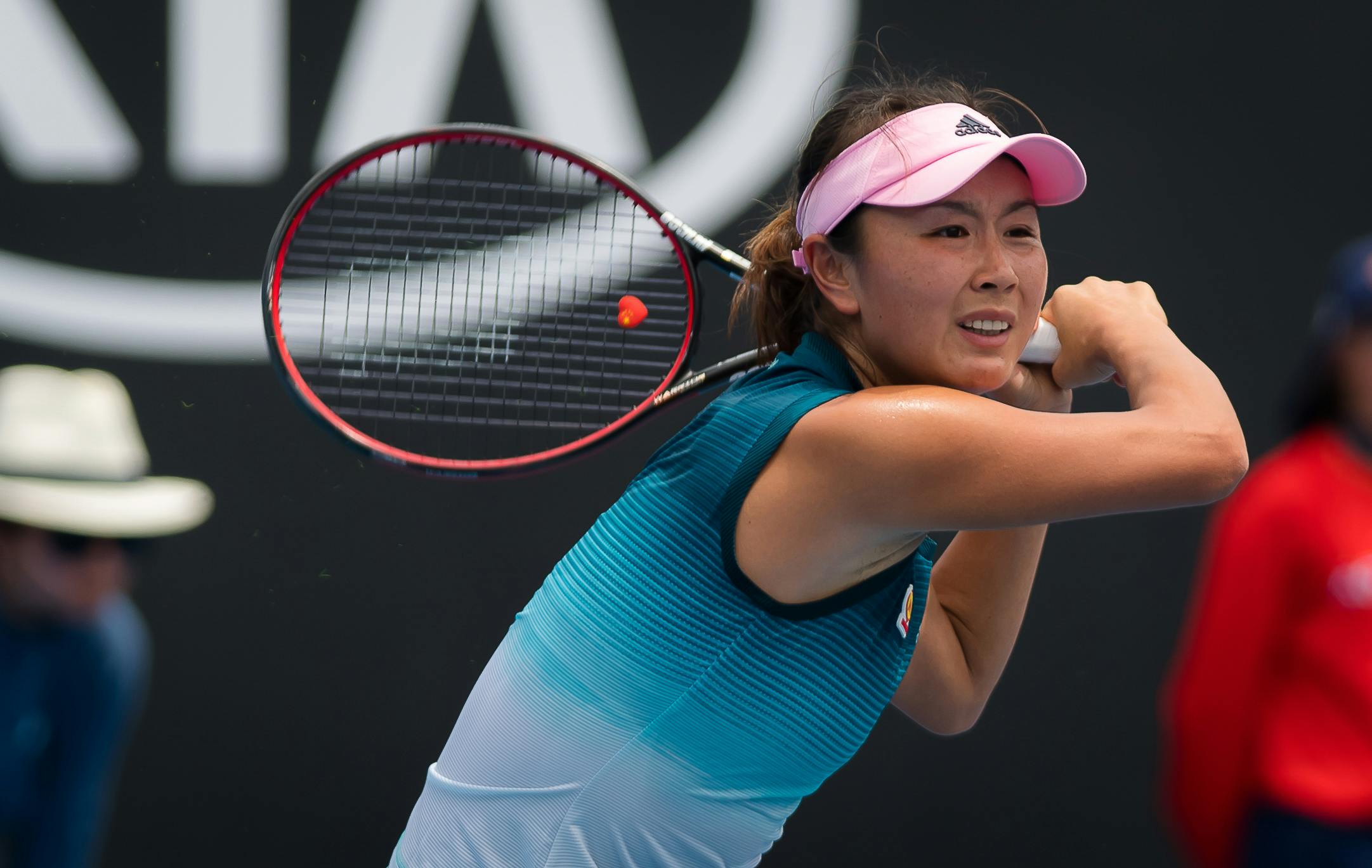 Tennisstjernen Peng Shuai 