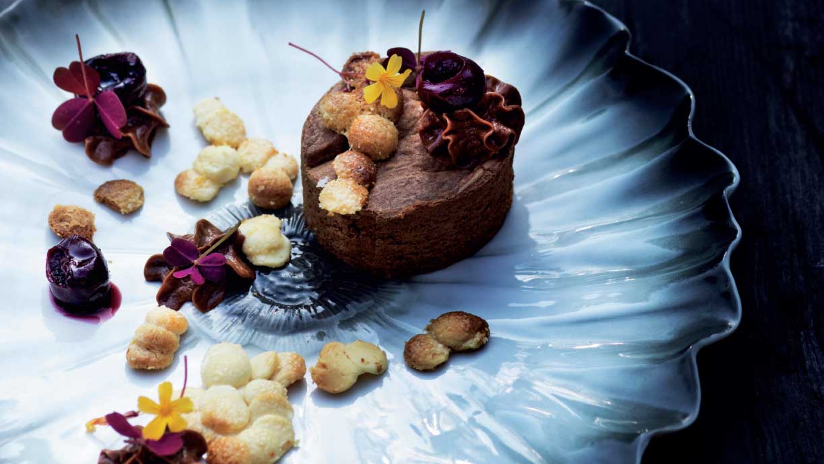 chokoladekage dessert