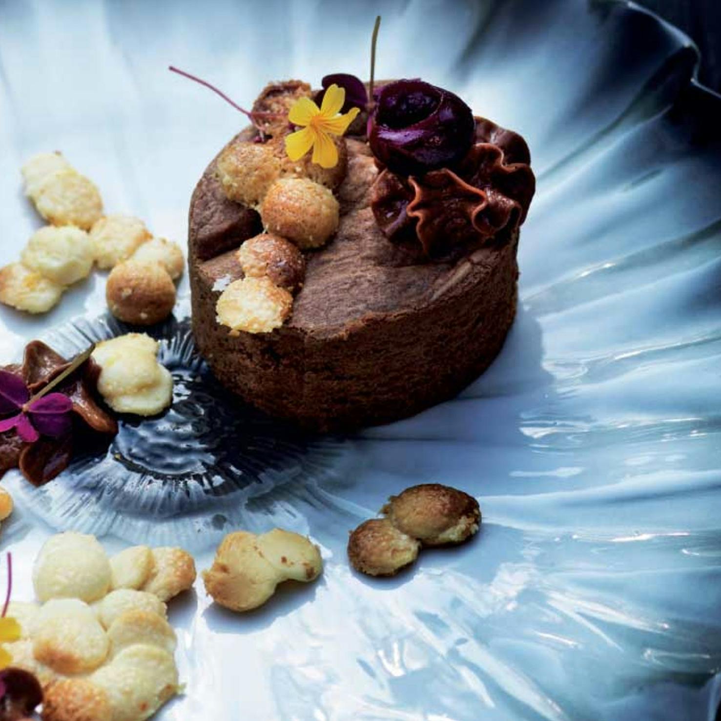 chokoladekage dessert