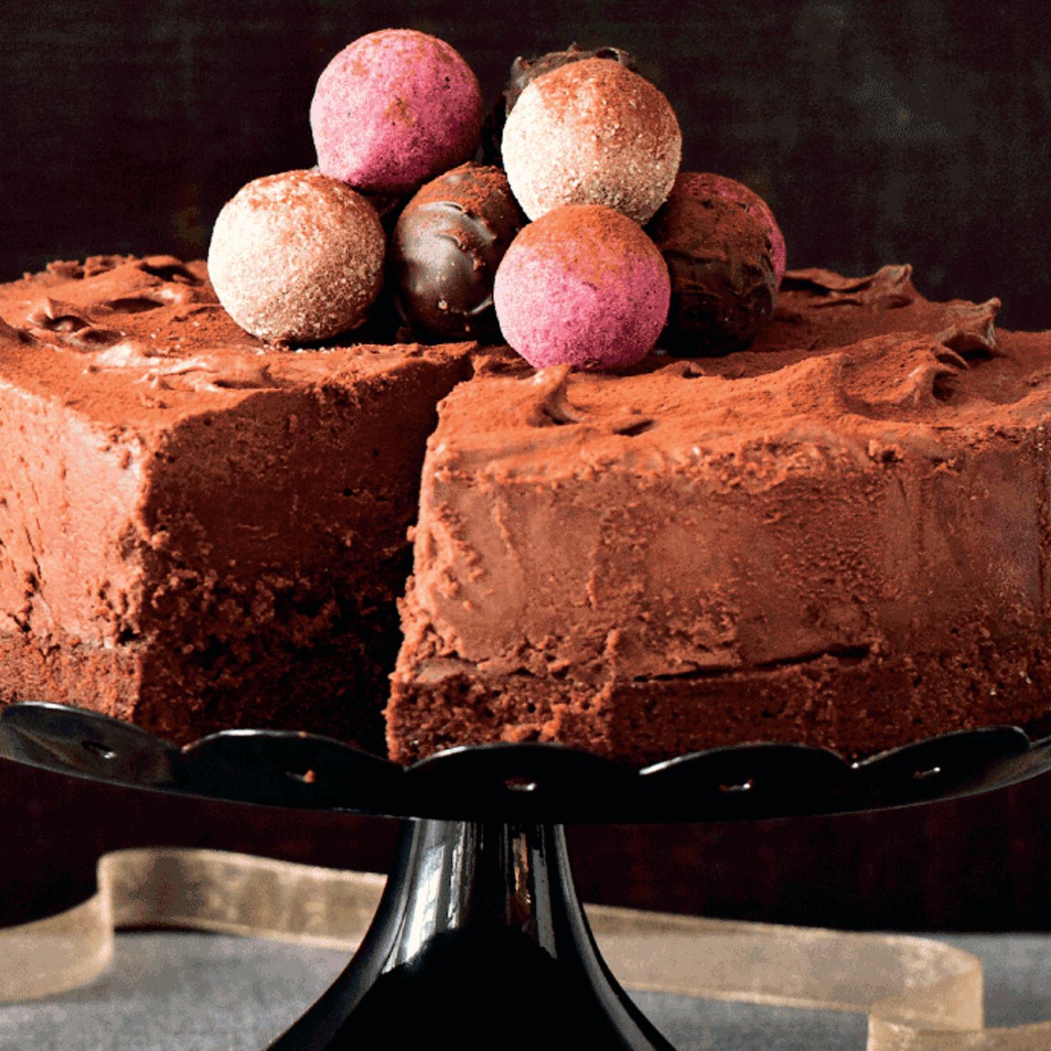 chokolademousse dessert