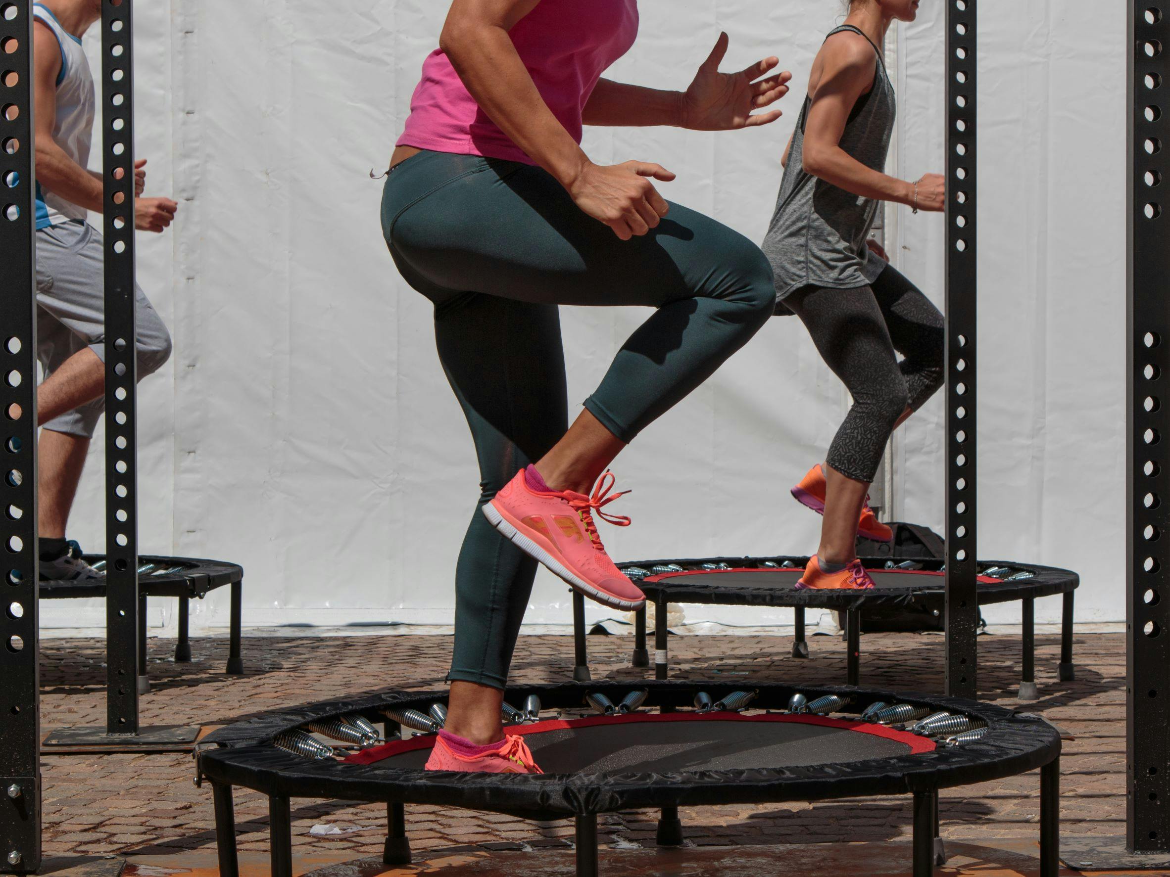 Trampolin træning