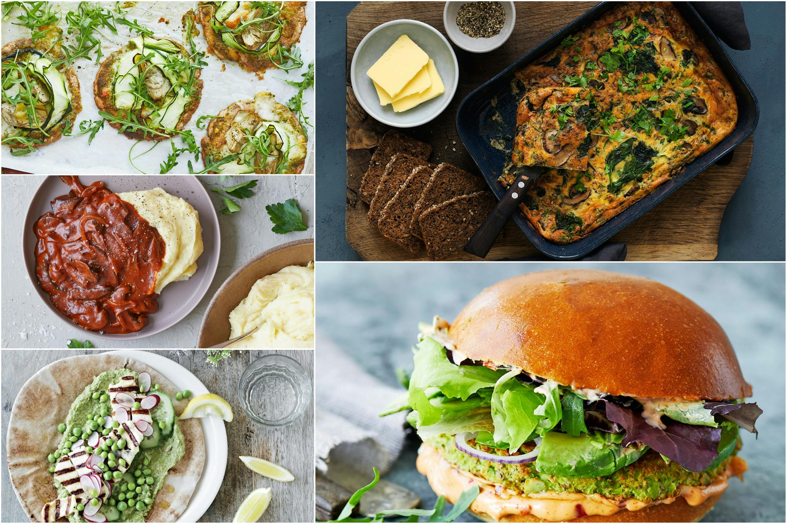 Lav en lækker vegetarret til aftensmad