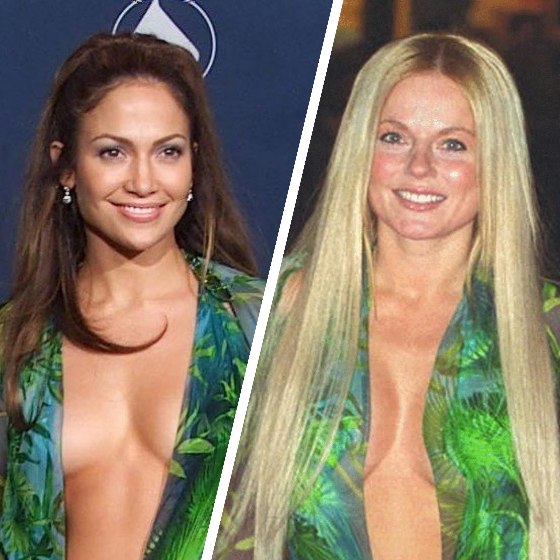 Jennifer Lopez og Geri Halliwell