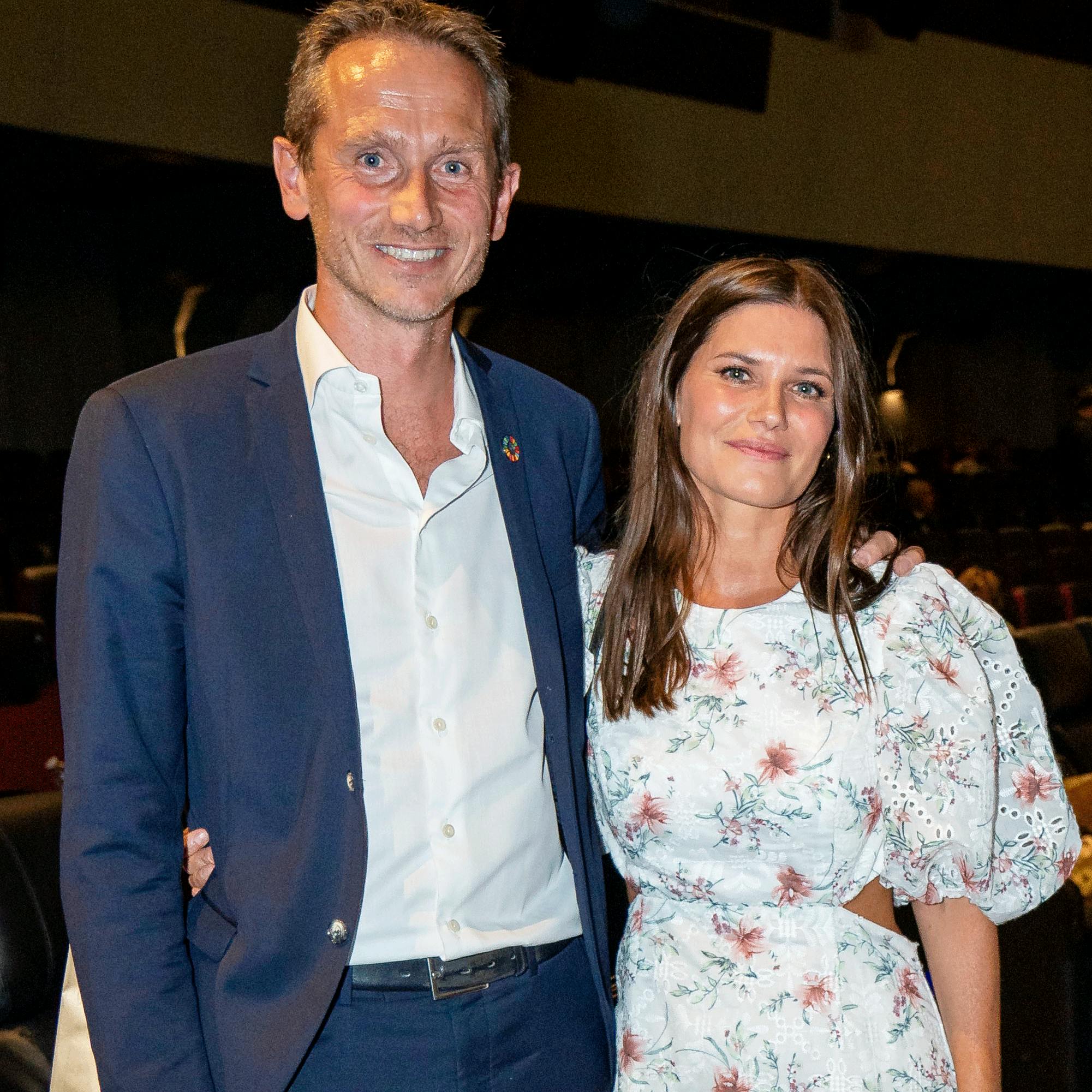 Pernille Rosendahl og Kristian Jensen