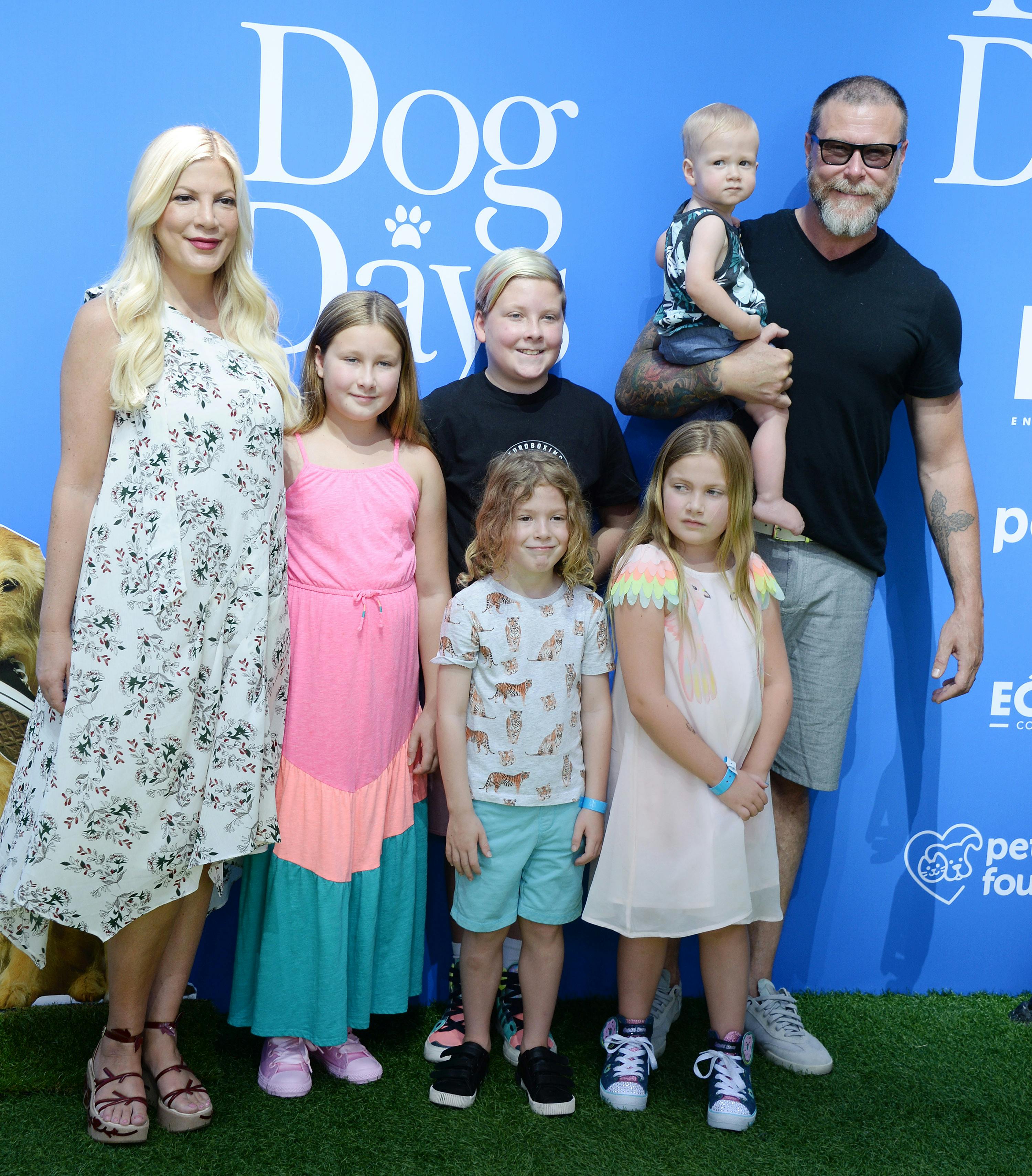 Beverly Hills skuespillerne i dag børn Tori Spelling