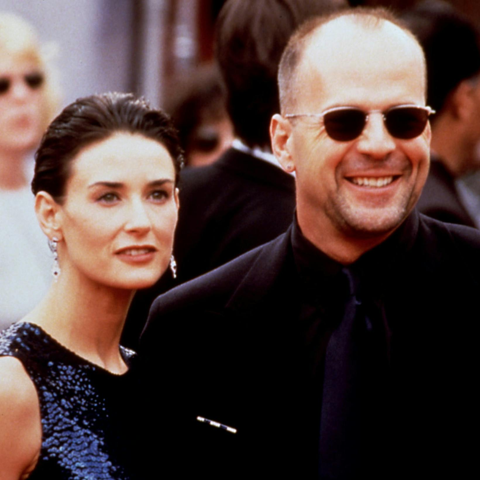 Demi Moore og Bruce Willis