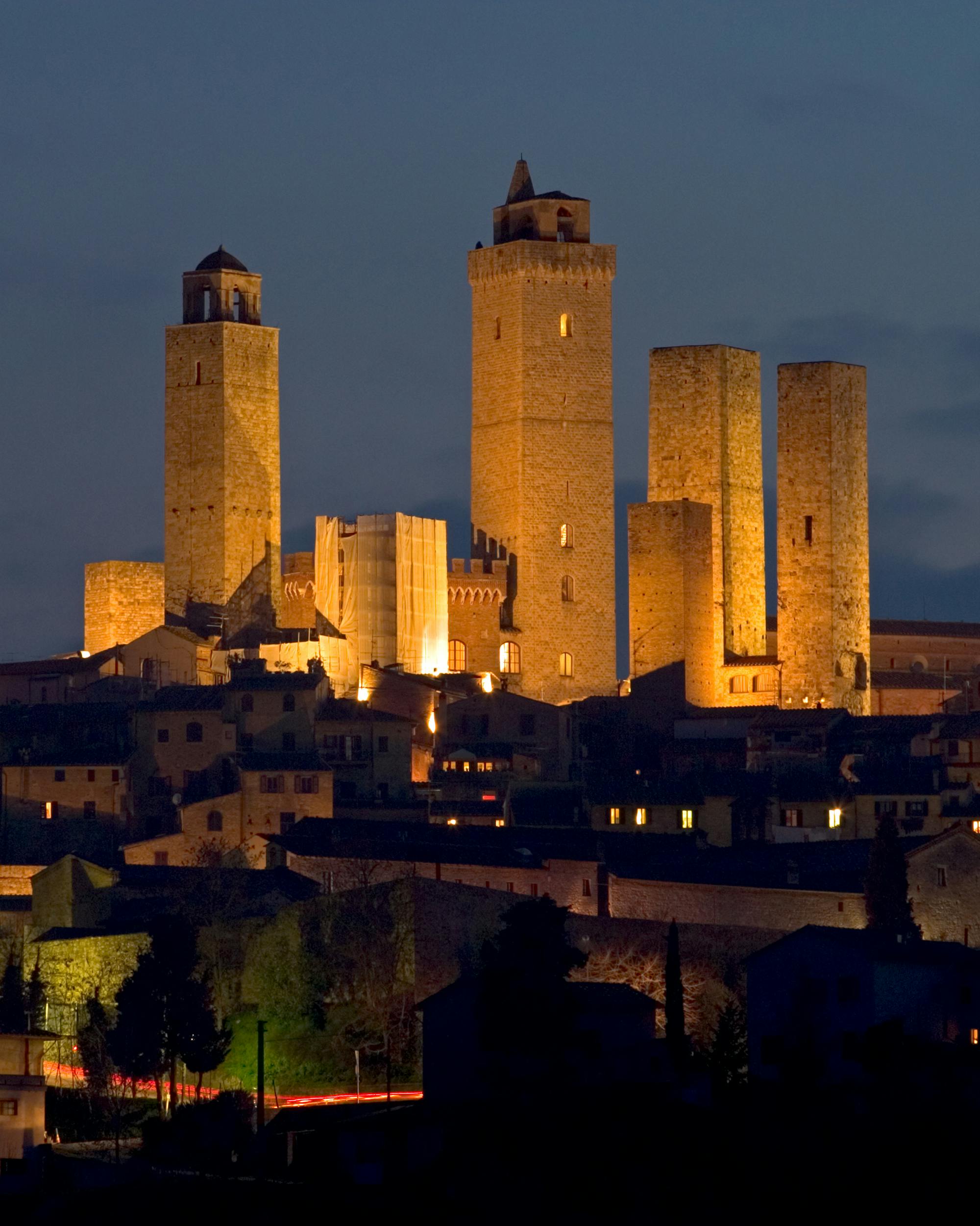 San Gimignano i Italien