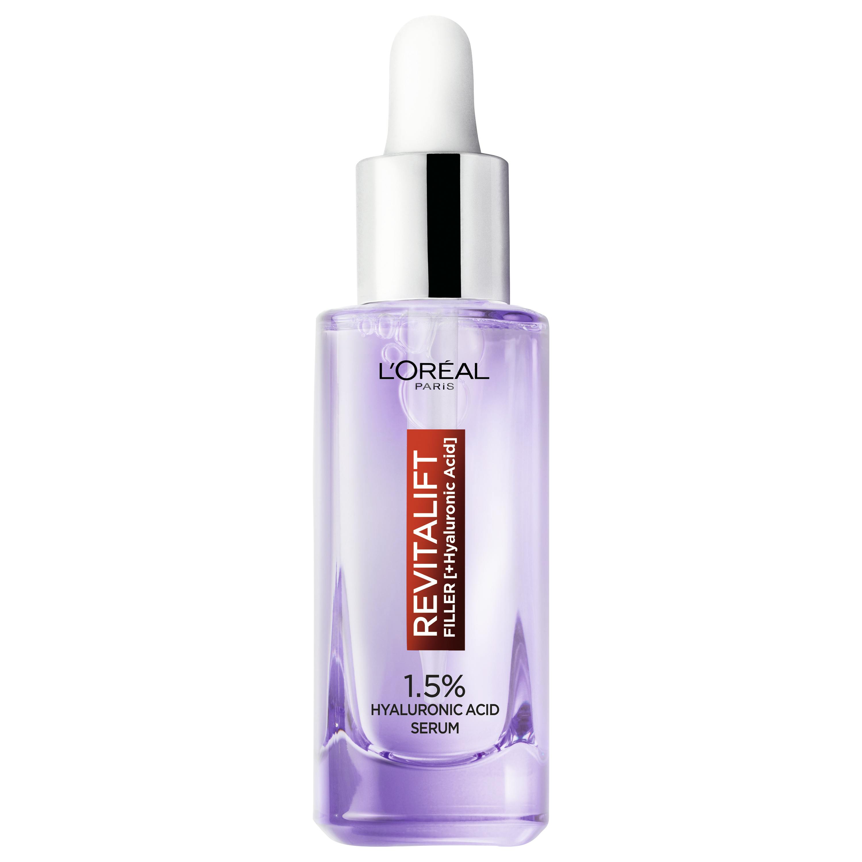 L'Oreal Revitalift Filler Hyaluronic Acid Serum.
