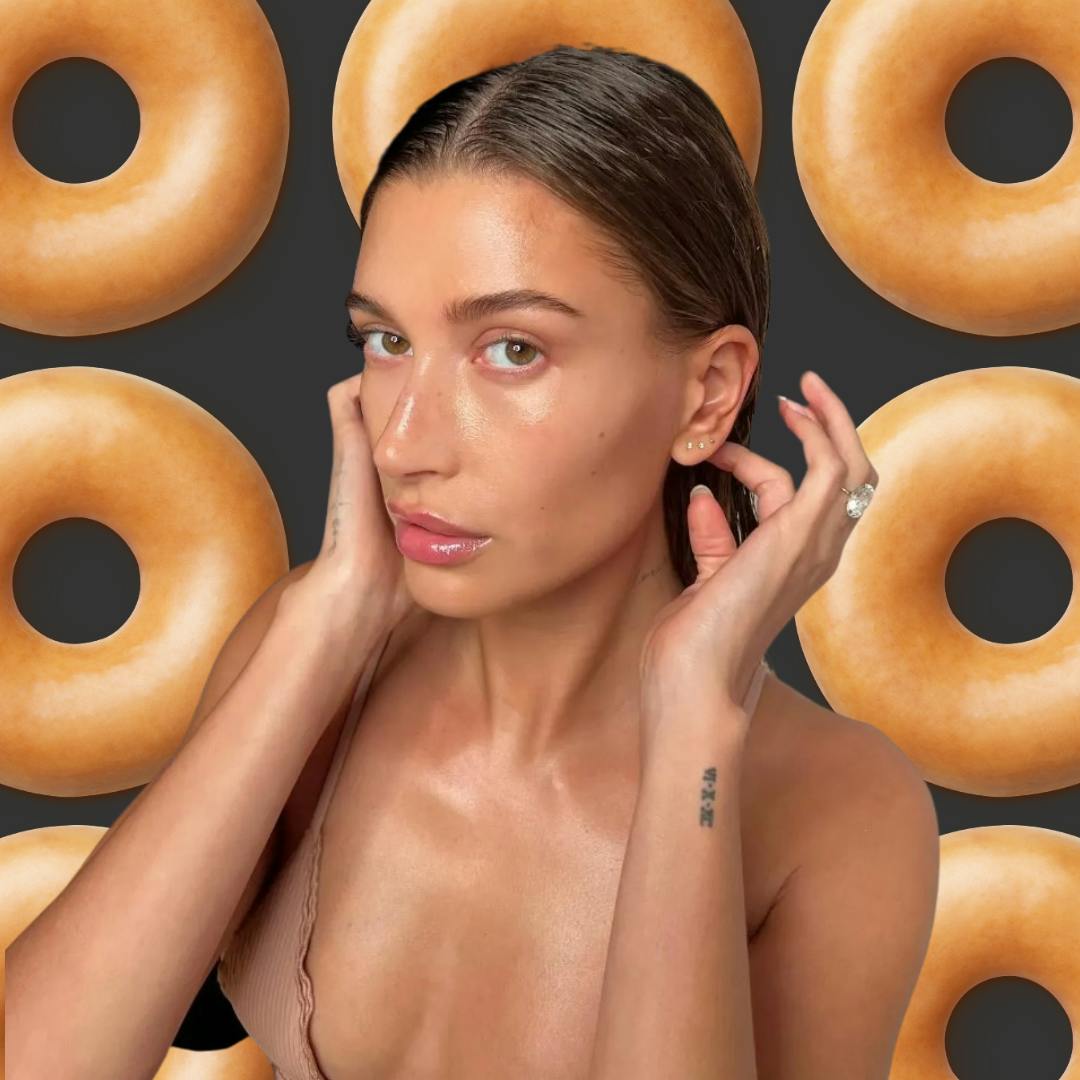 Hailey Bieber - Glazed donut skin