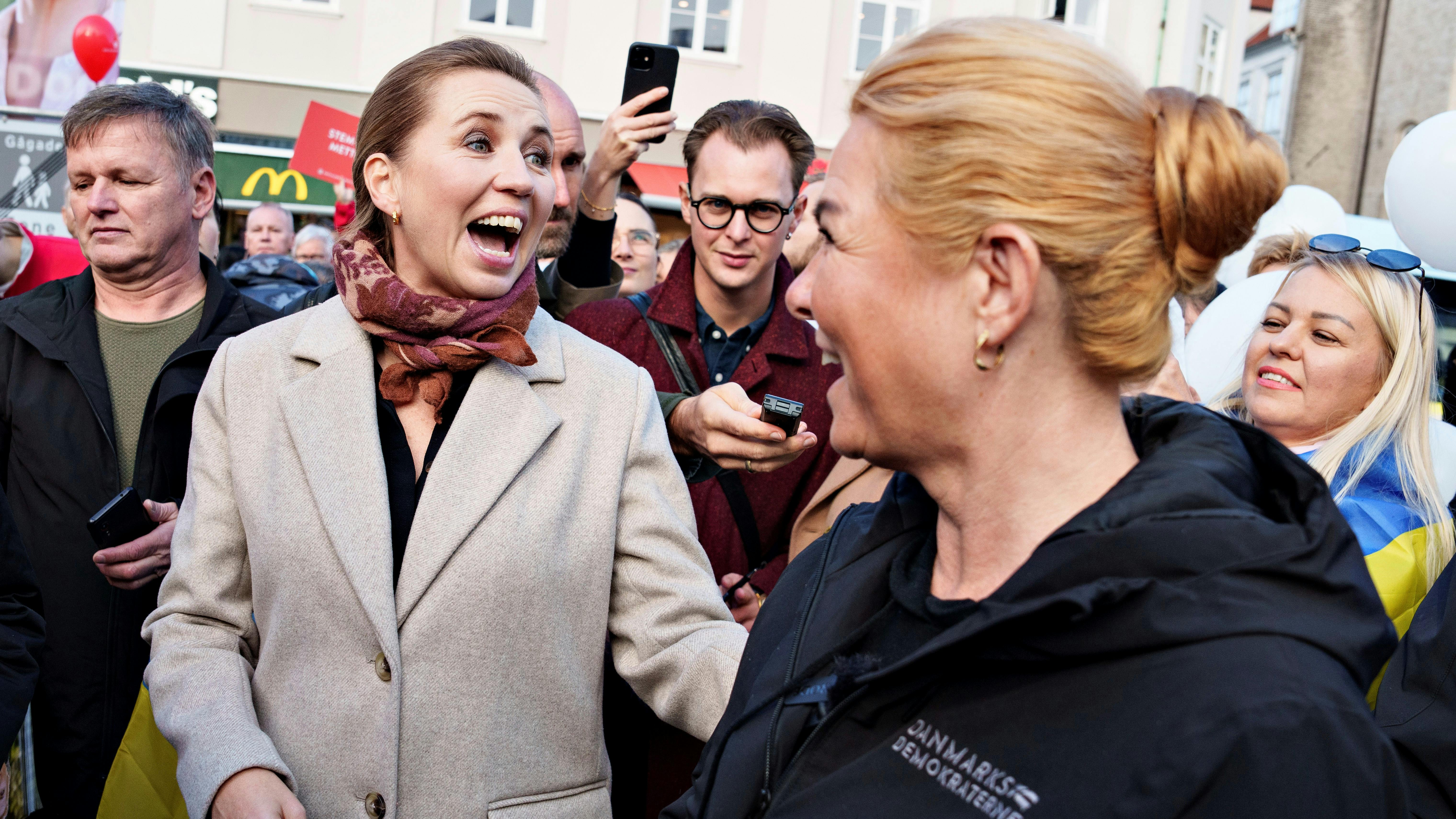 mette frederiksen og inger støjberg