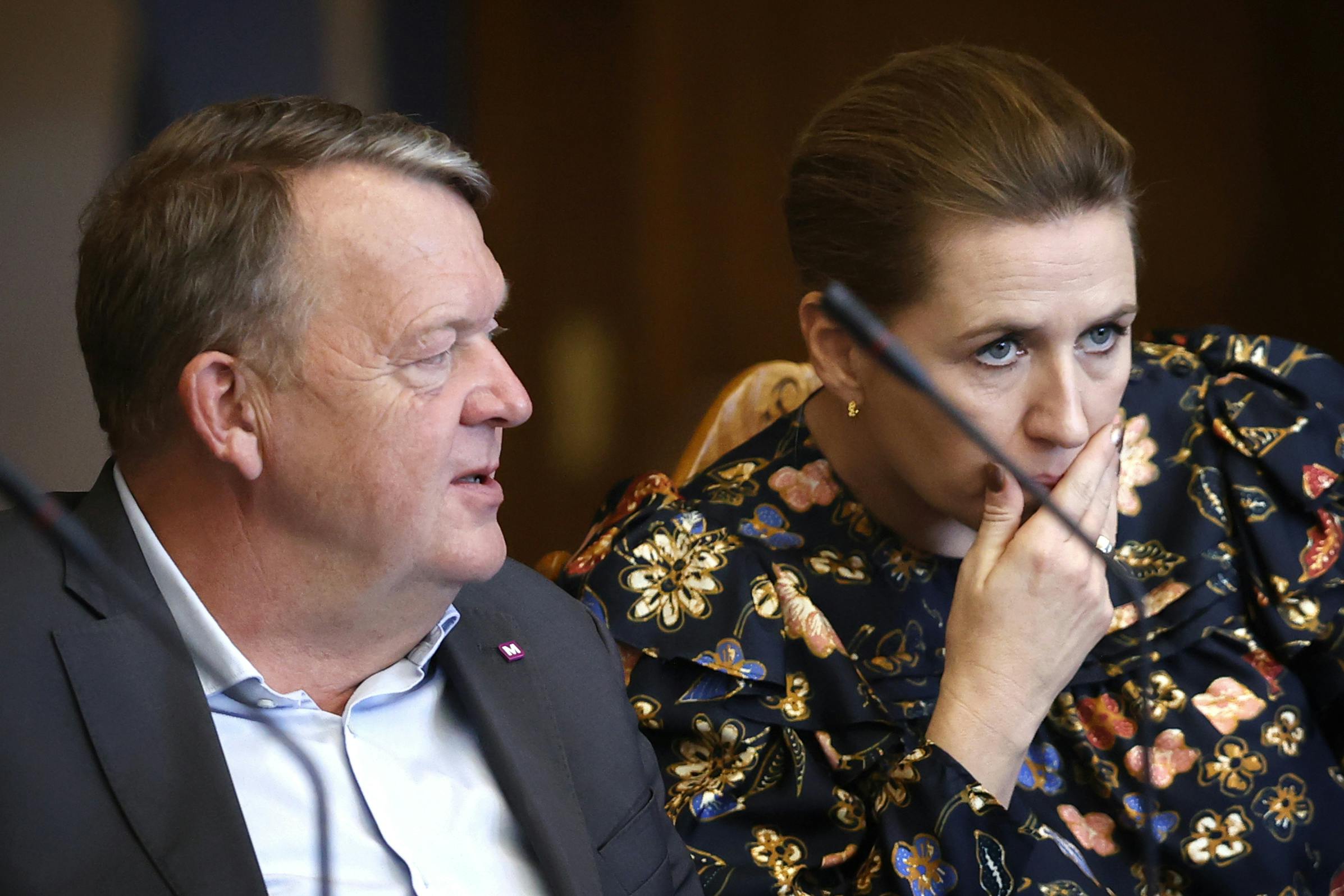 Lars Løkke og Mette Frederiksen