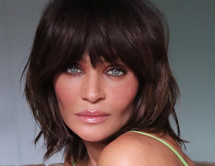 Helena Christensen - hårtrend- expensive brunette