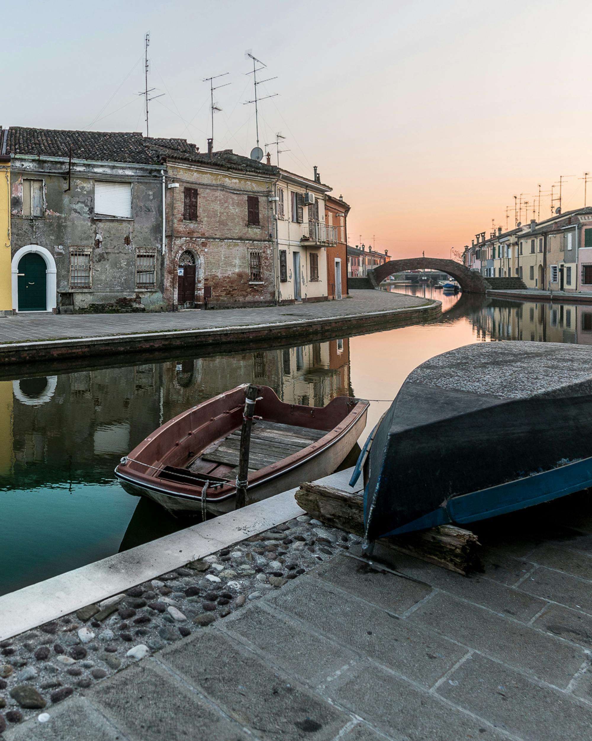 Comacchio italien