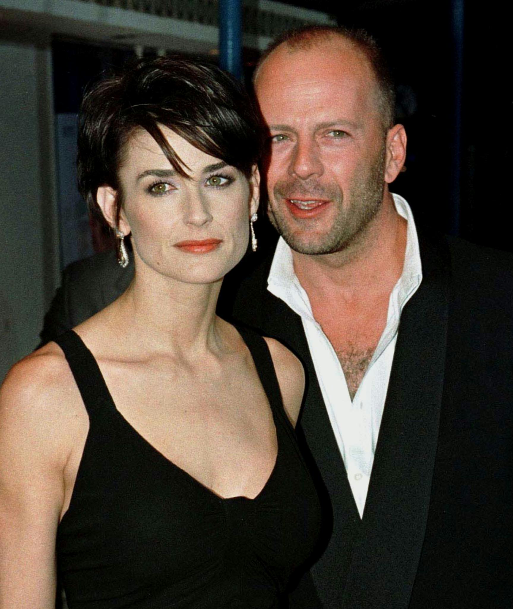 Demi Moore og Bruce Willis