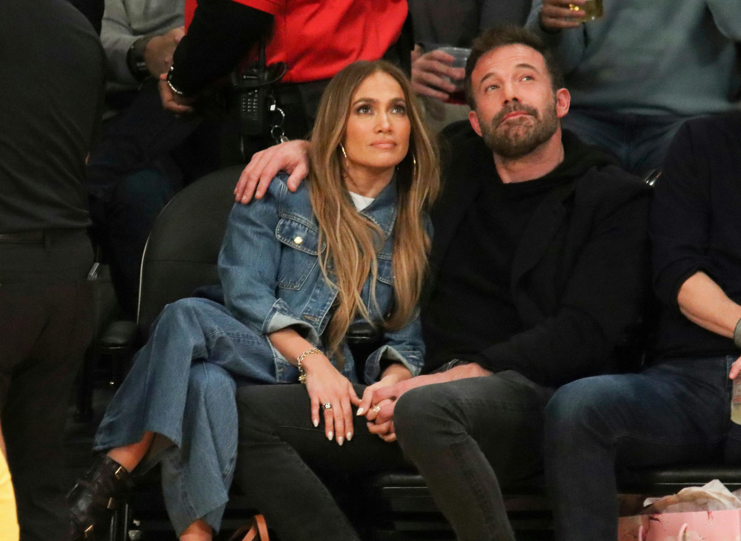 Jennifer Lopez og Ben Affleck.