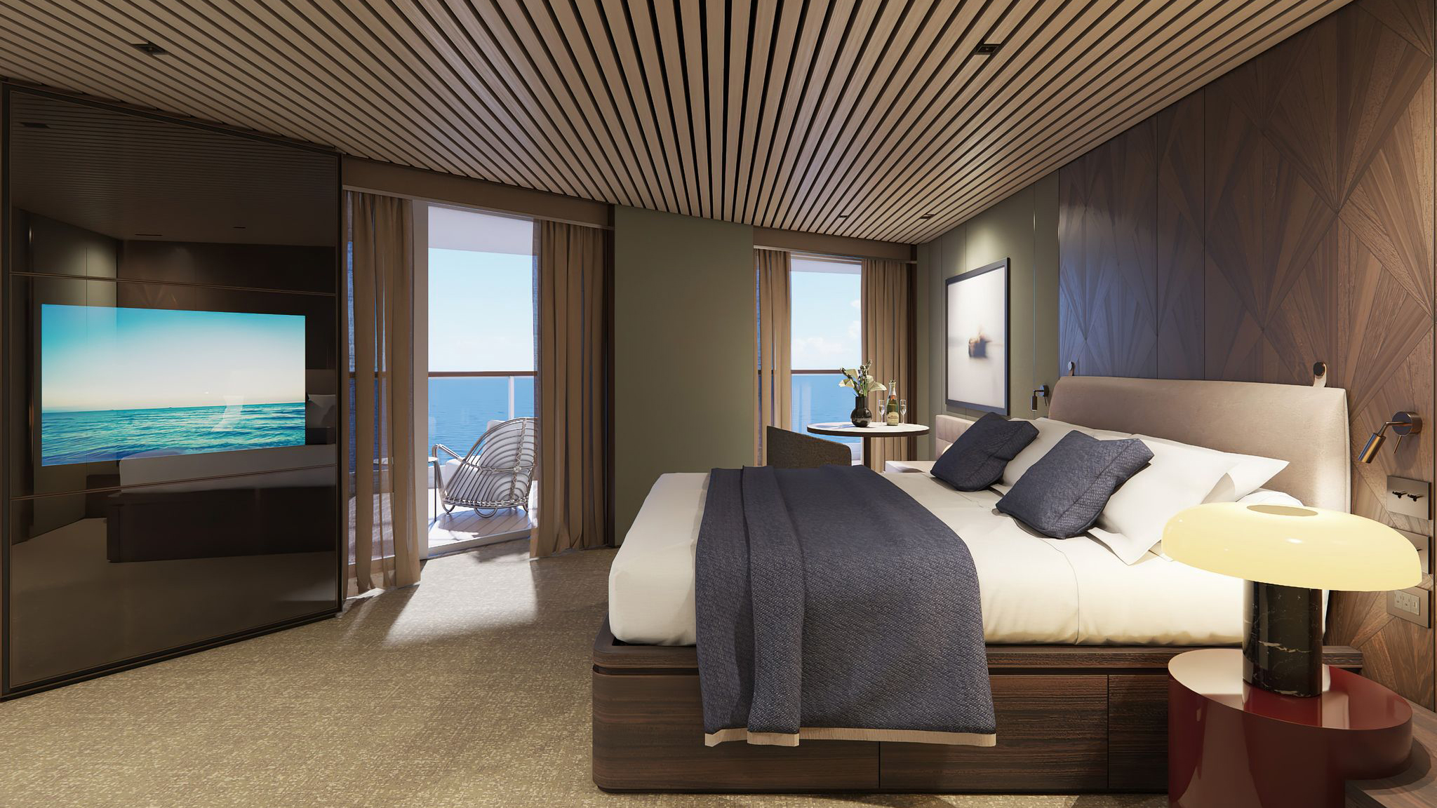 Med 24 forskellige typer kahytter er der noget for enhver smag – fra studios til solo-rejsende til det eksklusive koncept The Haven, hvor du blandt andet har adgang til din egen private butler døgnet rundt.