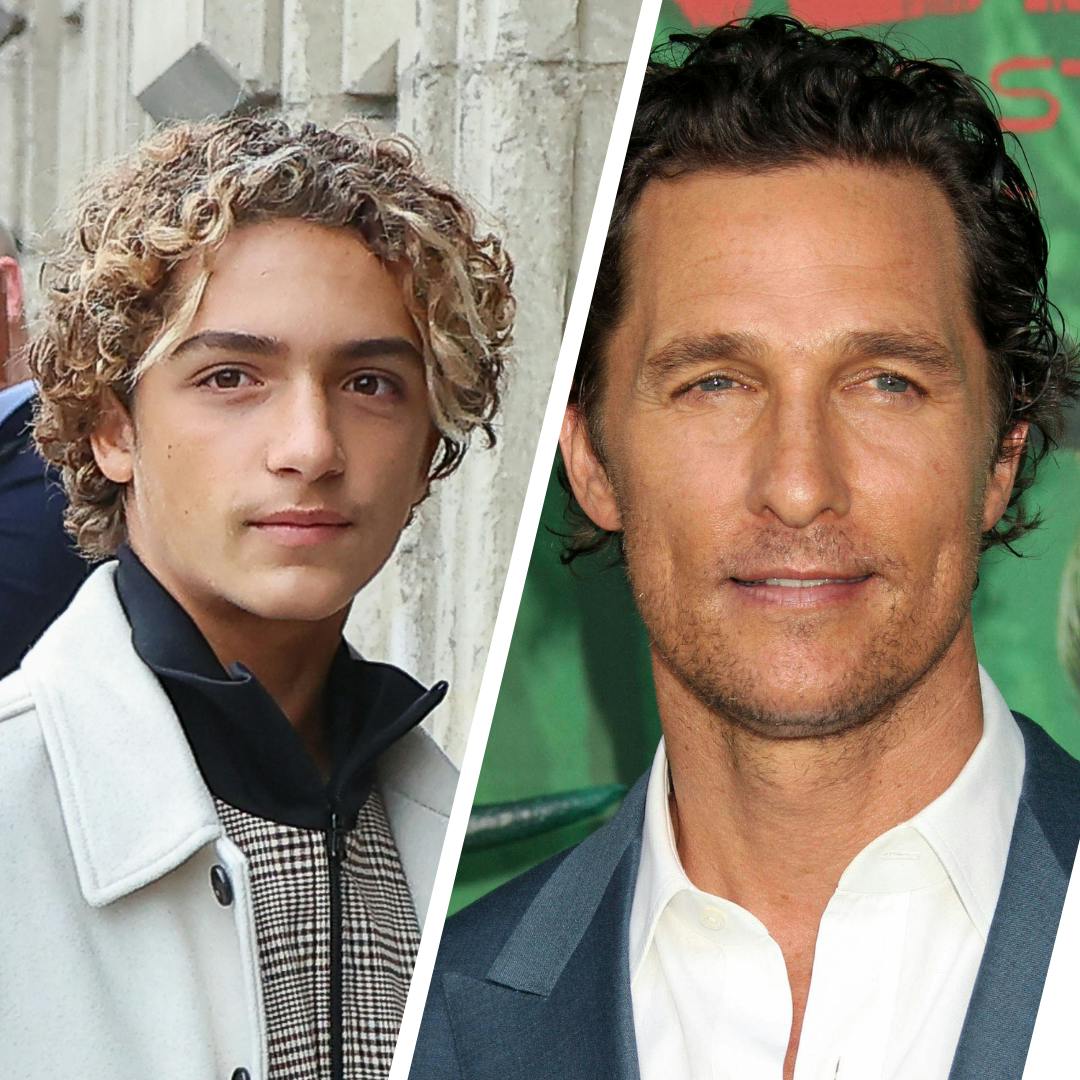 Kan du se lighederne mellem Levi Alves McConaughey og hans berømte far?