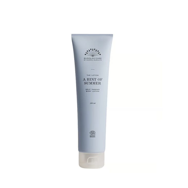 Bedste selvbruner for et naturligt resultat: A Hint of Summer – The Lotion fra Rudolph Care