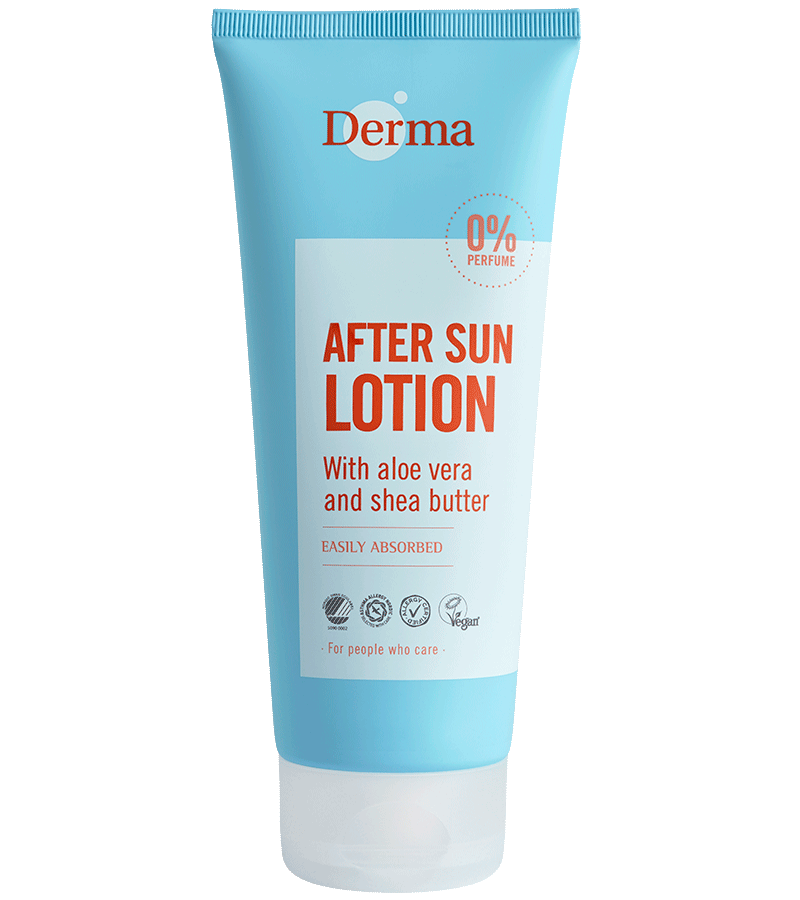 Bedste aftersun på budget: After Sun Lotion fra Derma