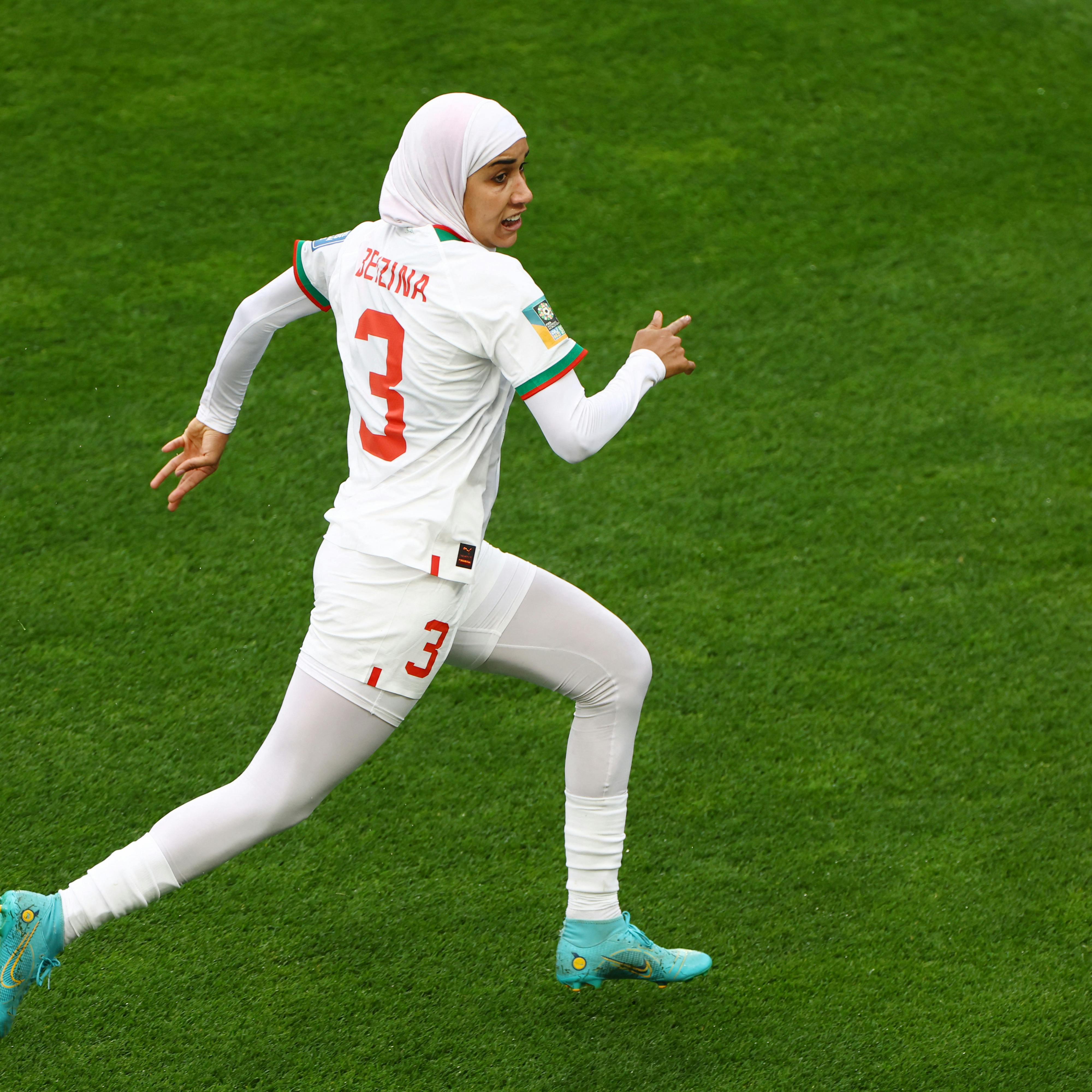 Soccer Football - FIFA Women's World Cup Australia and New Zealand 2023 - Group H - South Korea v Morocco - Hindmarsh Stadium, Adelaide, Australia - July 30, 2023 Morocco's Nouhaila Benzina REUTERS/Hannah Mckay