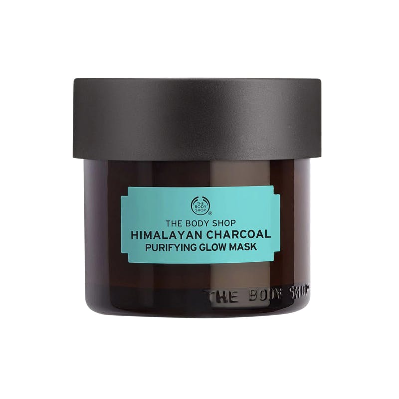 Bedste budget-ansigtsmaske, Himalayan Charcoal Purifying Glow Mask fra The Body Shop