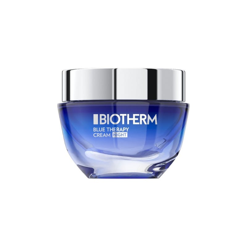 Bedste natcreme mod pigmentforandringer: Blue Therapy Night Cream fra Biotherm