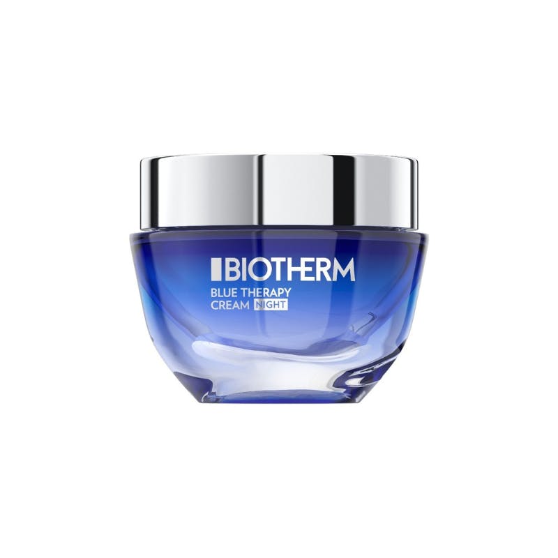 Bedste natcreme mod pigmentforandringer: Blue Therapy Night Cream fra Biotherm