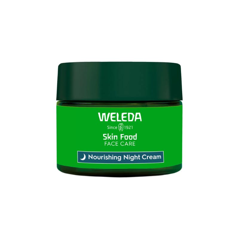 Bedste natcreme til tør hud: Skin Food Nourishing Night Cream fra Weleda