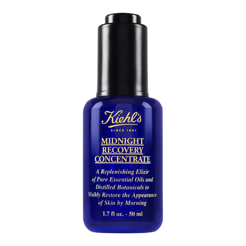 Bedste ansigtsolie til natten, Midnight Recovery Concentrate – Kiehl's