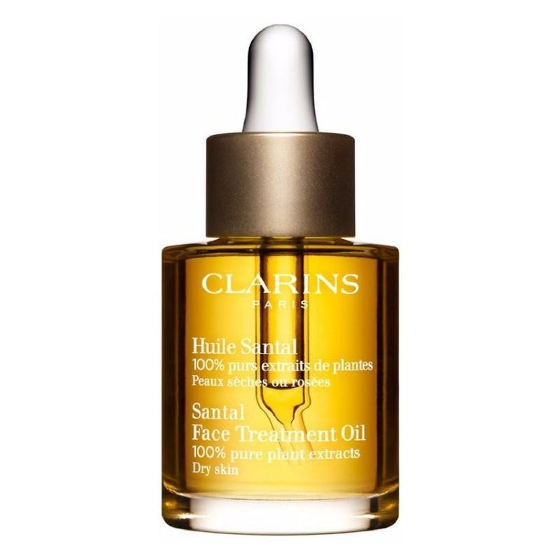 Bedste ansigtsolie til tør hud, Santal Oil – Clarins
