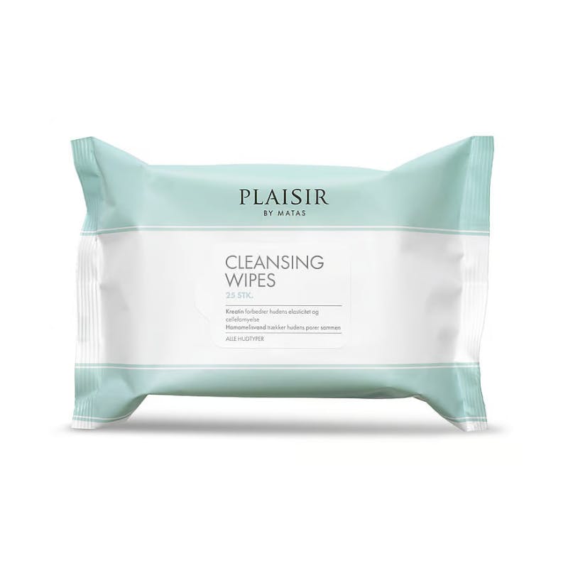 Bedste renseservietter: Cleansing Facial Wipes fra Plaisir