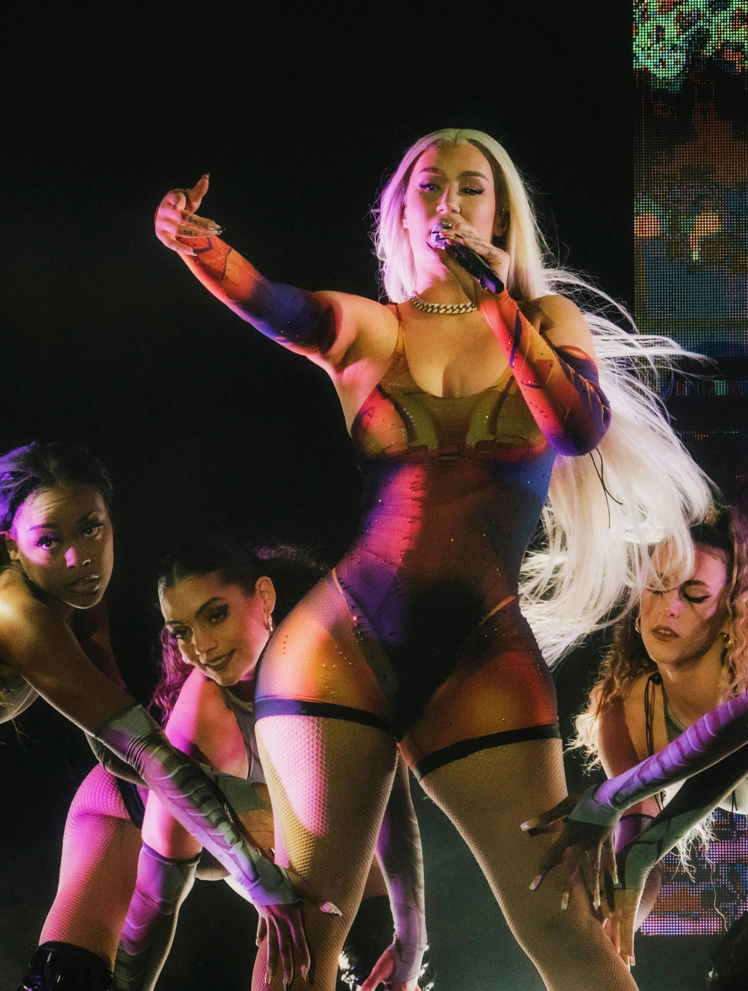 Iggy Azalea performs at Smoothie King Center in New Orleans, Louisiana on Thursday, October 6th, 2022