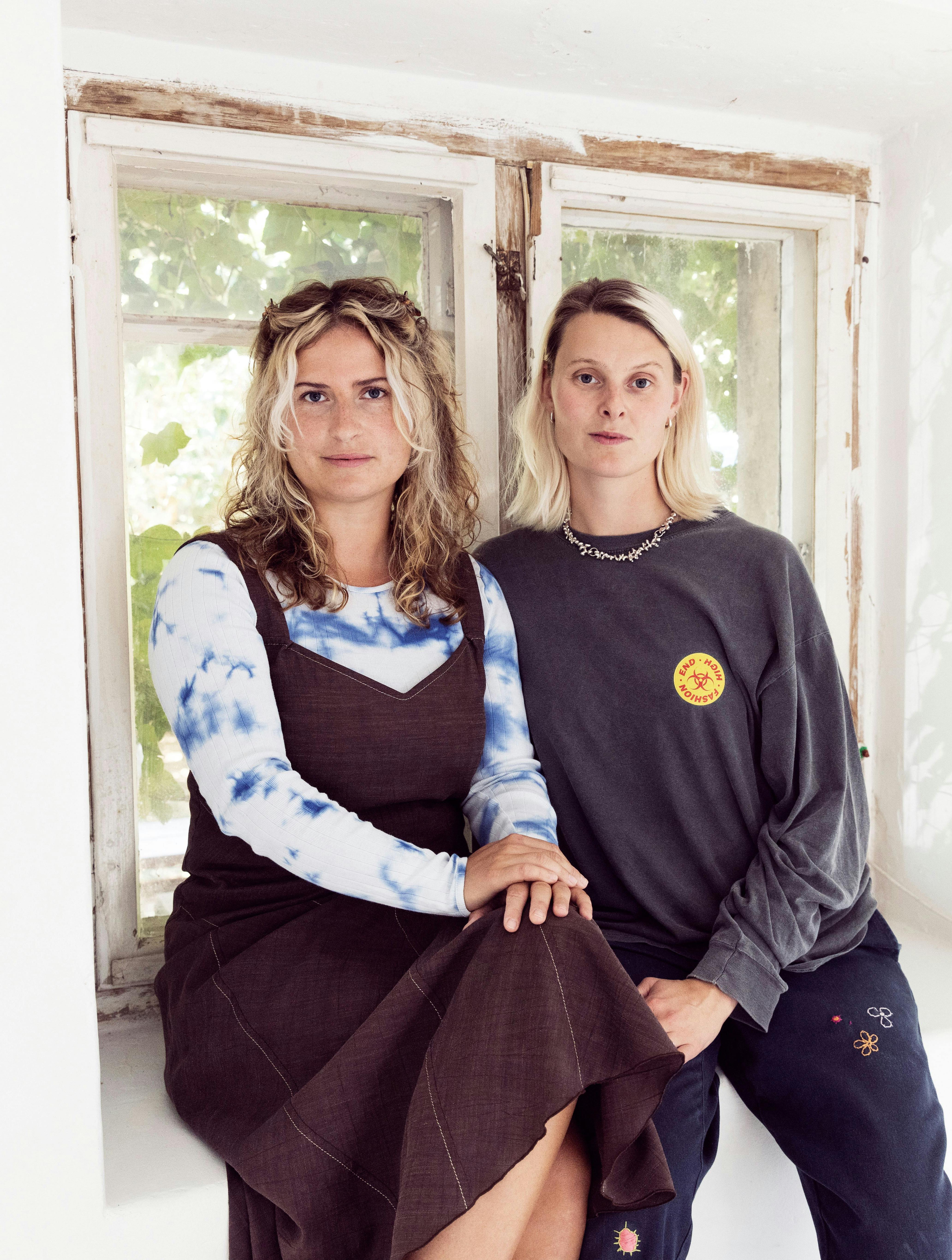 Nicole og Ida Softer