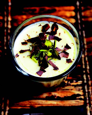 Hvid chokolademousse, nem opskrift på hvid chokolademousse